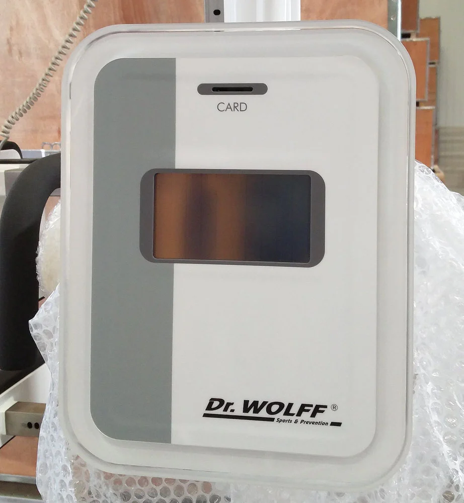 Dr. Wolff Back Check 607, NEUES MODELL, Touchscreen, Silber, guter gebrauchter Zustand - Image 3