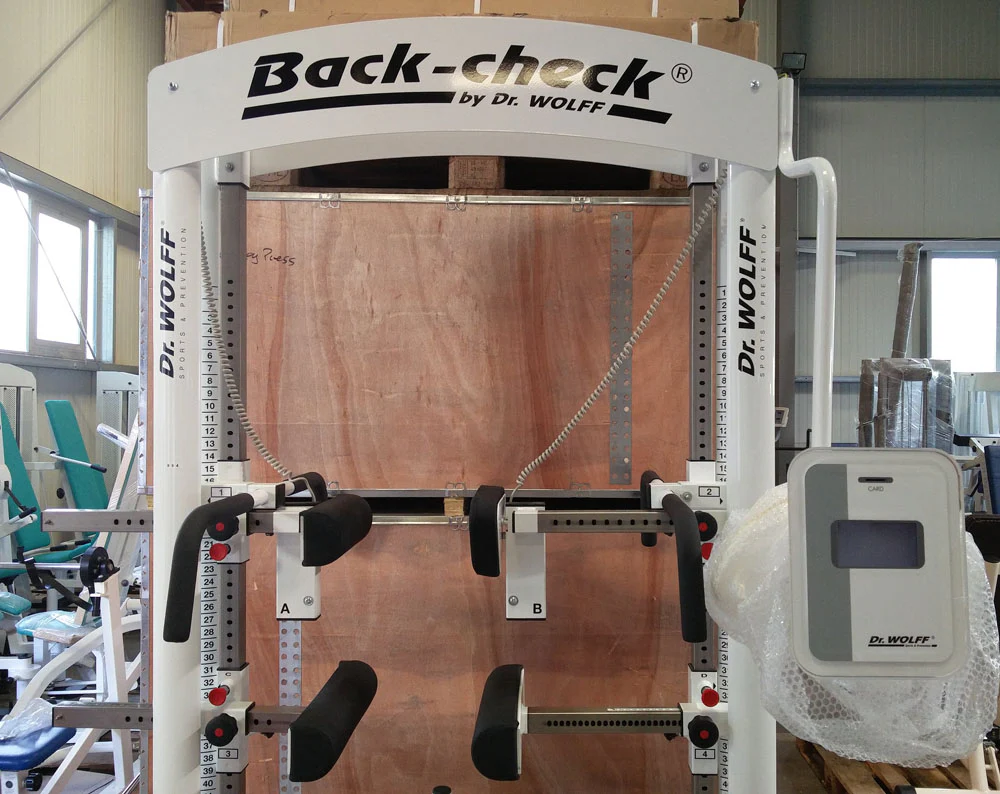 Dr. Wolff Back Check 607, NEUES MODELL, Touchscreen, Silber, guter gebrauchter Zustand - Image 4