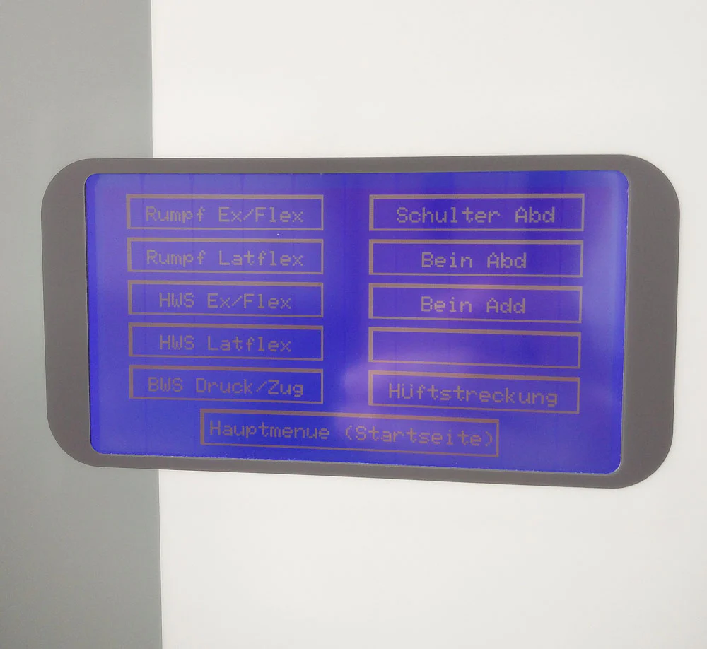 Dr. Wolff Back Check 607, NEUES MODELL, Touchscreen, Silber, guter gebrauchter Zustand - Image 7