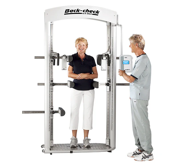 Dr. Wolff Back Check 607, NEUES MODELL, Touchscreen, Silber, guter gebrauchter Zustand - Image 8