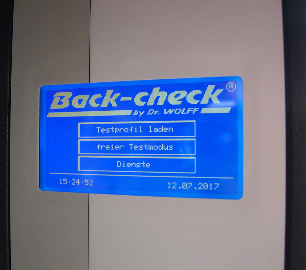 Dr. Wolff Back Check 607, Silber, guter Zustand, gebraucht - Image 4
