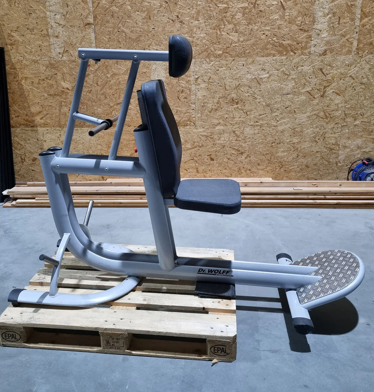 Dr. Wolff Cervex 506, HWS Hals-Nacken Trainer, Rahmenfarbe Silber - gebrauchter - überholter Zustand - Image 10