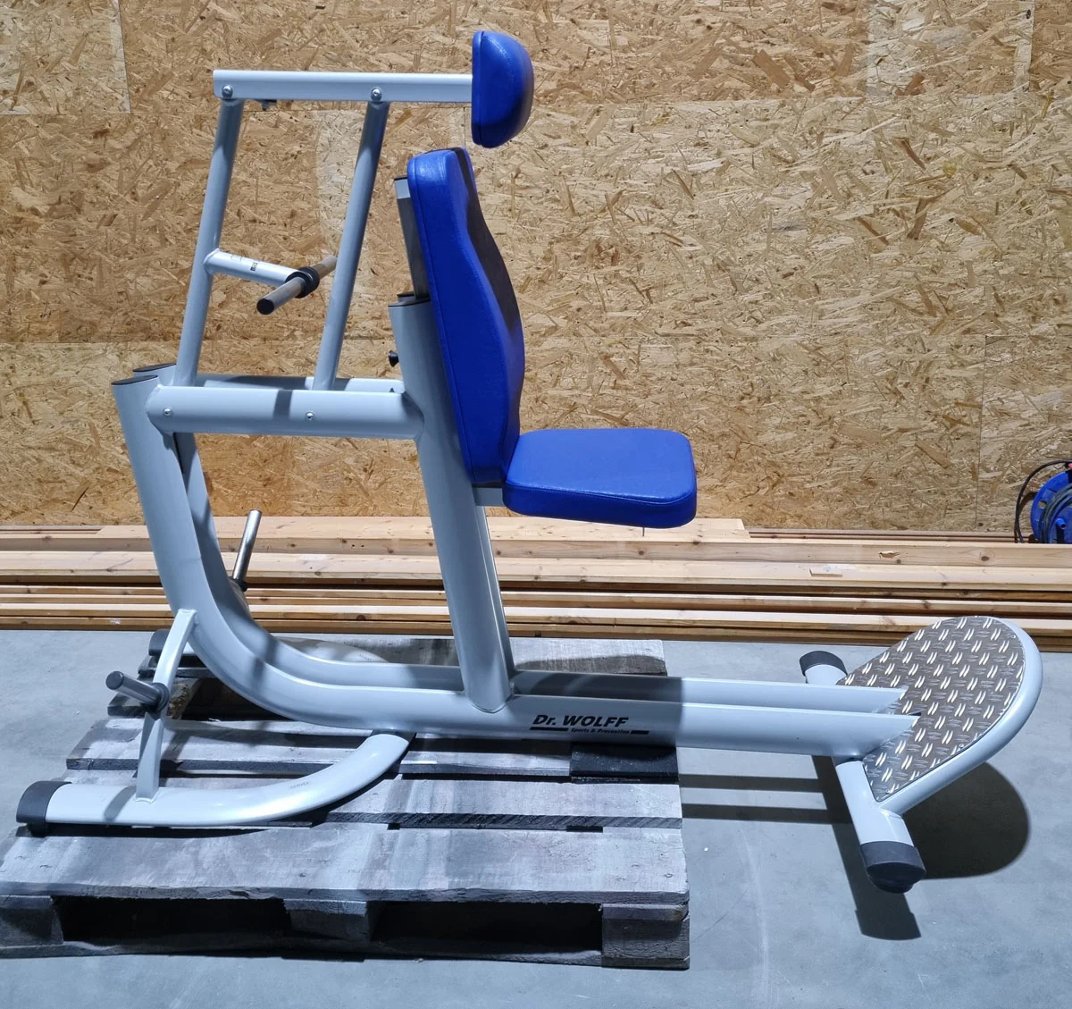 Dr. Wolff Cervex 506, HWS Hals-Nacken Trainer, Rahmenfarbe Silber - gebrauchter - überholter Zustand - Image 7