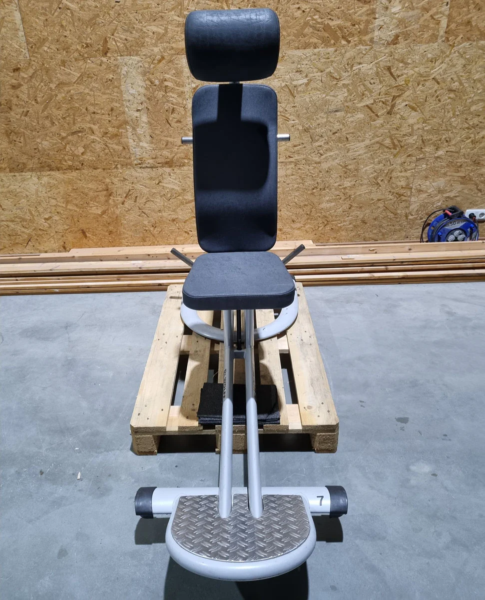 Dr. Wolff Cervex 506, HWS Hals-Nacken Trainer, Rahmenfarbe Silber - gebrauchter - überholter Zustand - Image 9