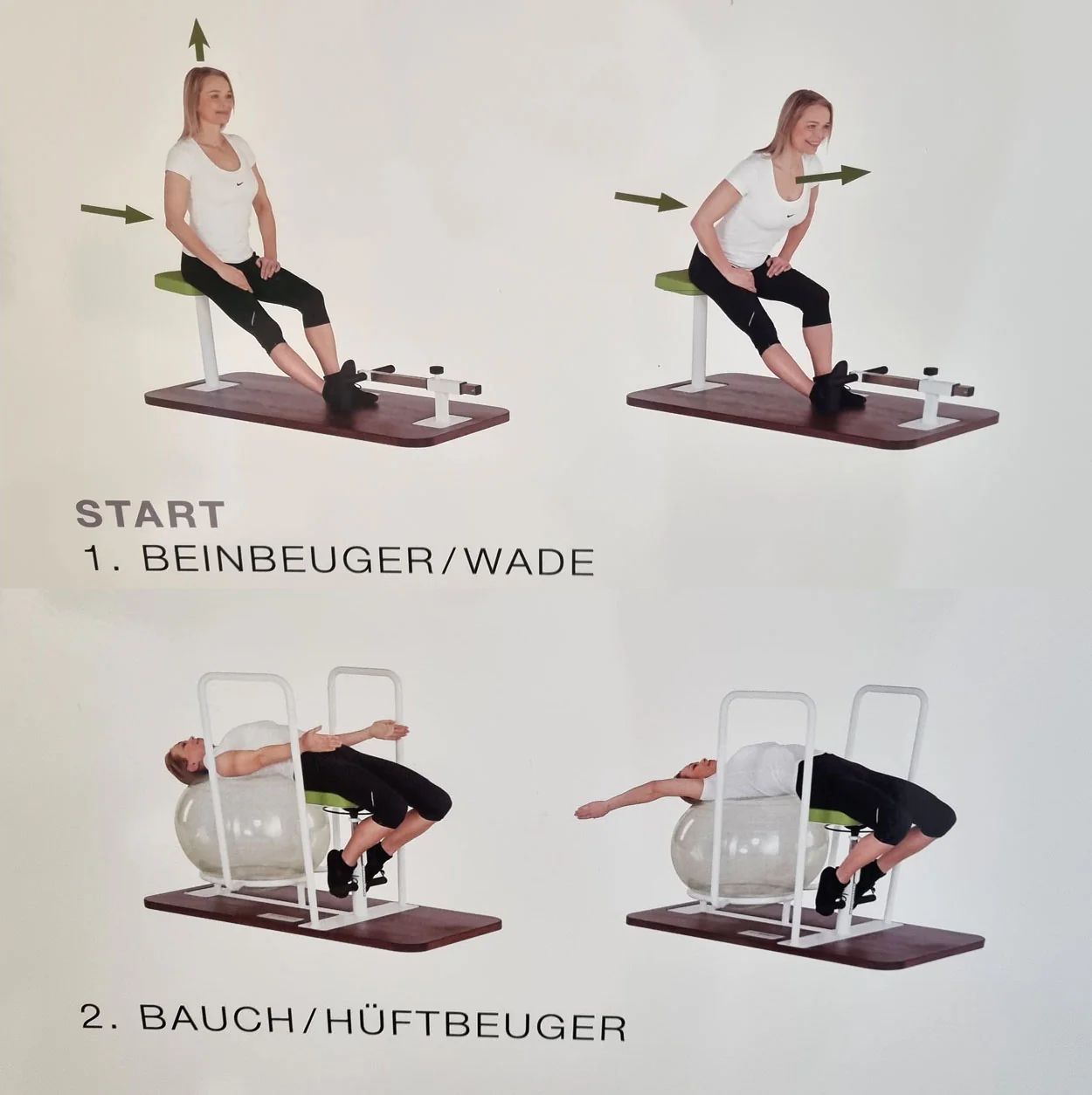 Dr. Wolff Get Flexible Zirkel, 4er Set Beweglichkeitstraining für Rücken und Gelenke, Beweglichkeitszirkel, Rückenzirkel zum dehnen, gebraucht - guter Zustand - Image 10