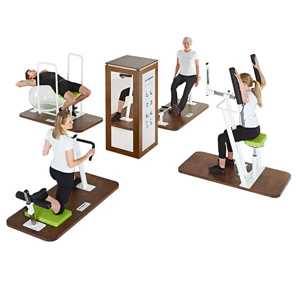 Dr. Wolff Get Flexible Zirkel, 4er Set Beweglichkeitstraining für Rücken und Gelenke, Beweglichkeitszirkel, Rückenzirkel zum dehnen, gebraucht - guter Zustand - Image 4