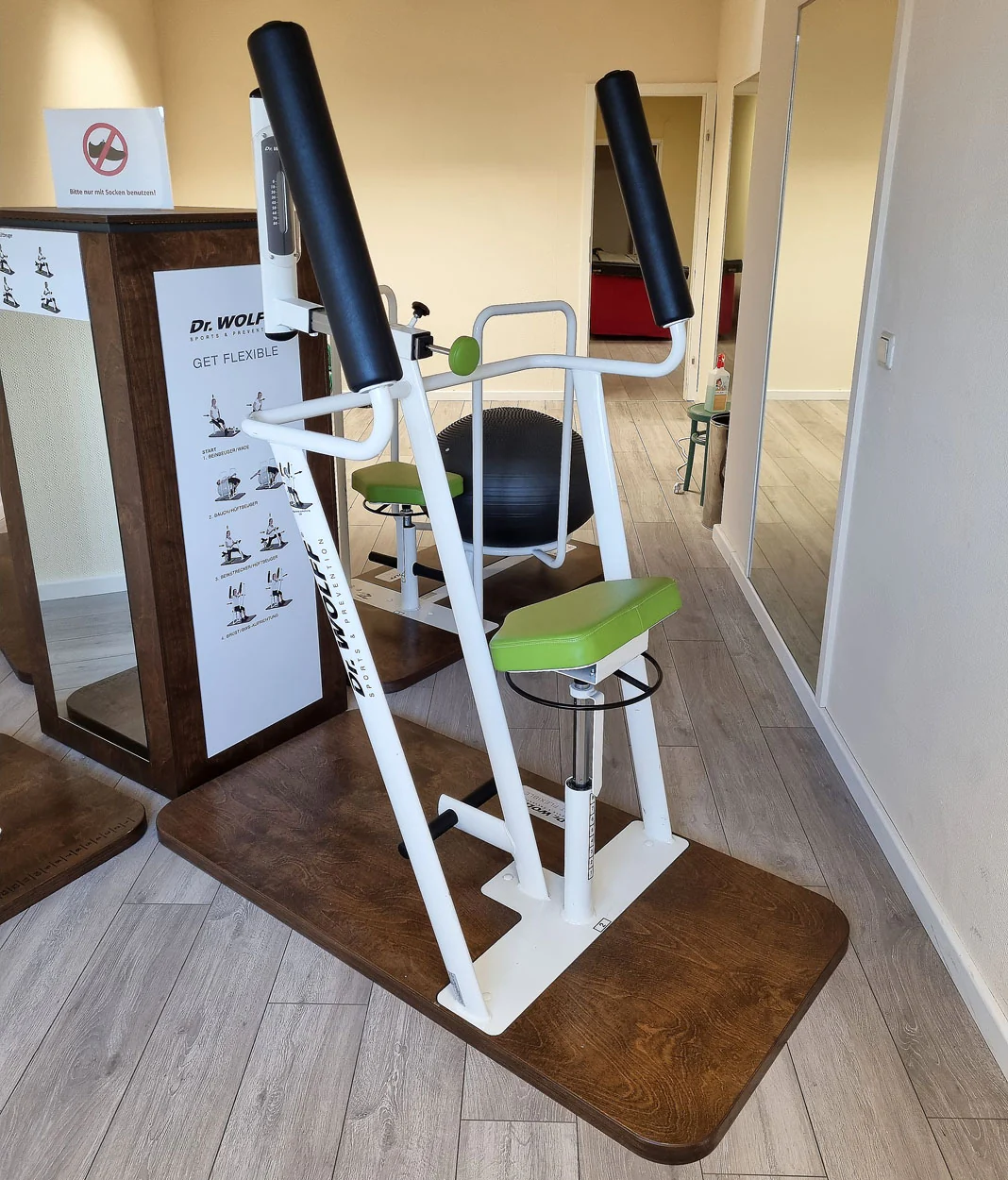 Dr. Wolff Get Flexible Zirkel, 4er Set Beweglichkeitstraining für Rücken und Gelenke, Beweglichkeitszirkel, Rückenzirkel zum dehnen, gebraucht - guter Zustand - Image 5