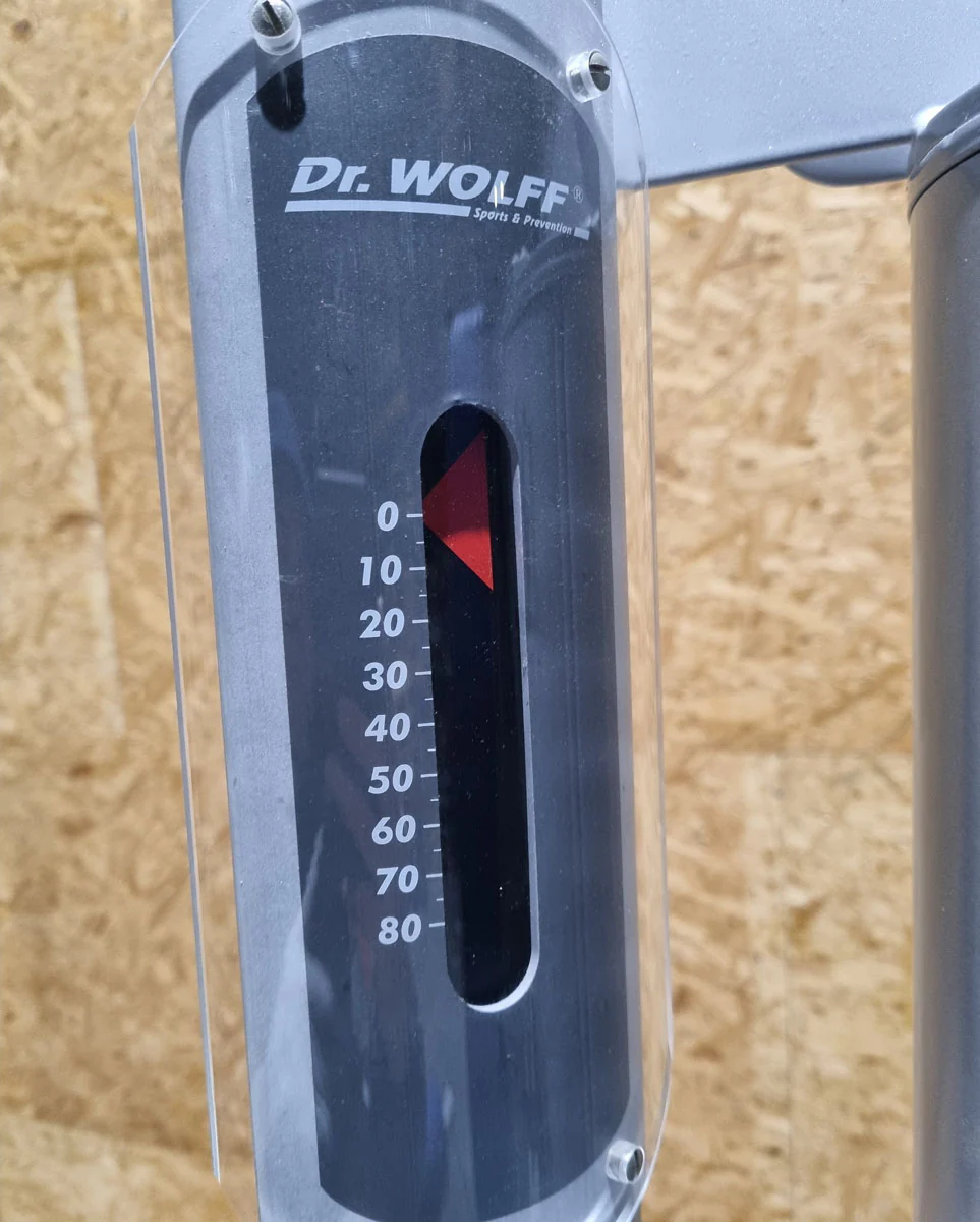Dr. Wolff Lateral-Shifting 936, laterale Rumpfmuskulatur, Farbe Silber, gebraucht - überholter Zustand - Image 6