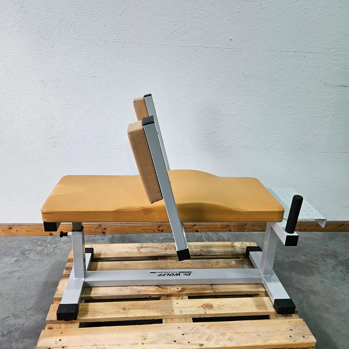 Dr. Wolff Lower Abdominal Trainer 345, Bauchbank, Rahmen Silber, gebraucht - geprüfter Zustand - Image 3