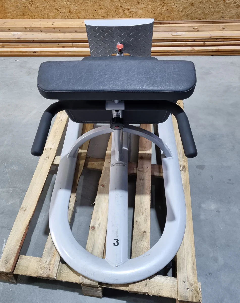 Dr. Wolff Lumbal Trainer 307, Silber / Schwarz, verstellbar, gebraucht - überholter Zustand - Image 3
