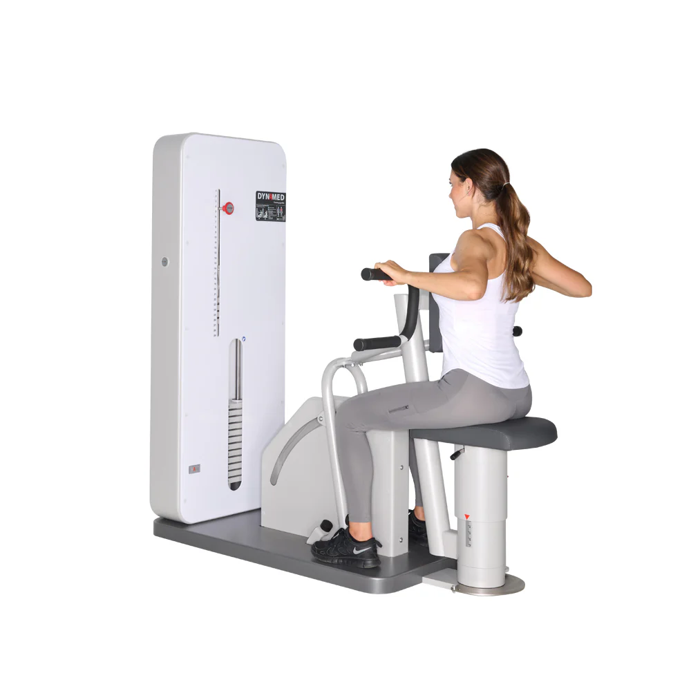 Dynamed Brustpresse / Rudermaschine Kombi, Medical Pro, 2 in 1 Kombimaschine - Image 3