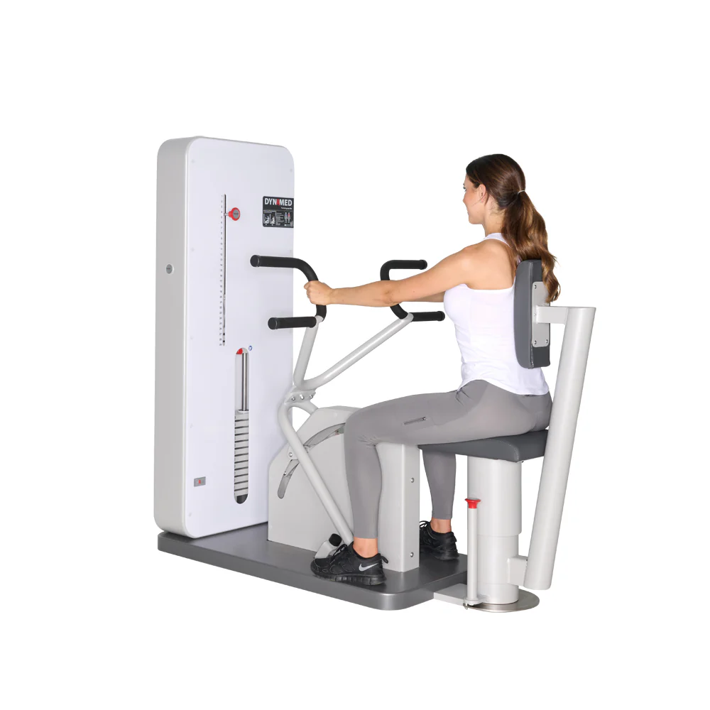 Dynamed Brustpresse / Rudermaschine Kombi, Medical Pro, 2 in 1 Kombimaschine - Image 4