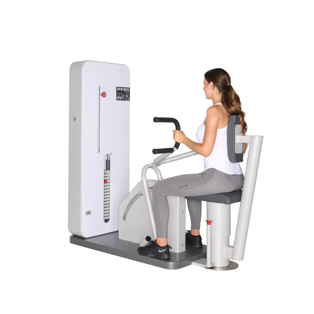 Dynamed Brustpresse / Rudermaschine Kombi, Medical Pro, 2 in 1 Kombimaschine - Image 5