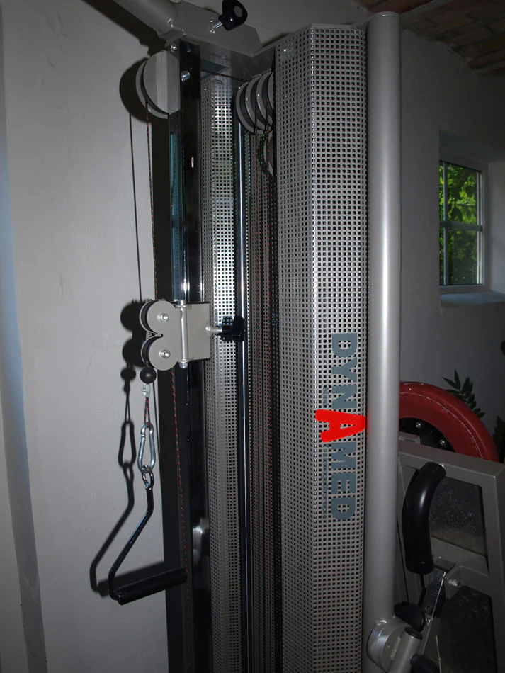 Dynamed Explosionszug, Höhenverstellbar, Freistehend, 55kg, Galgen, Silber, gebraucht, 2 Stück verfügbar - Image 8