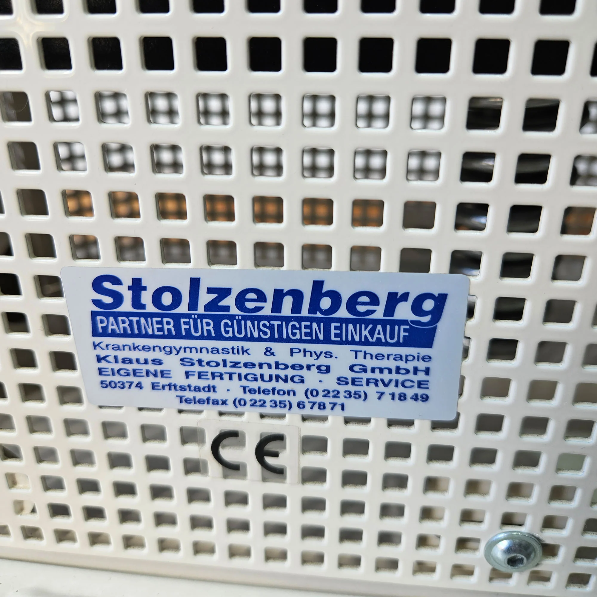 Dynamed Funktionsstemme Kombi Sitzend-Liegend, 150kg Gewichtsblock, mit Kippkreisel, Beinpresse verstellbar, Stolzenberg, Rahmen Weiß, gebraucht - überholter Zustand - Image 19
