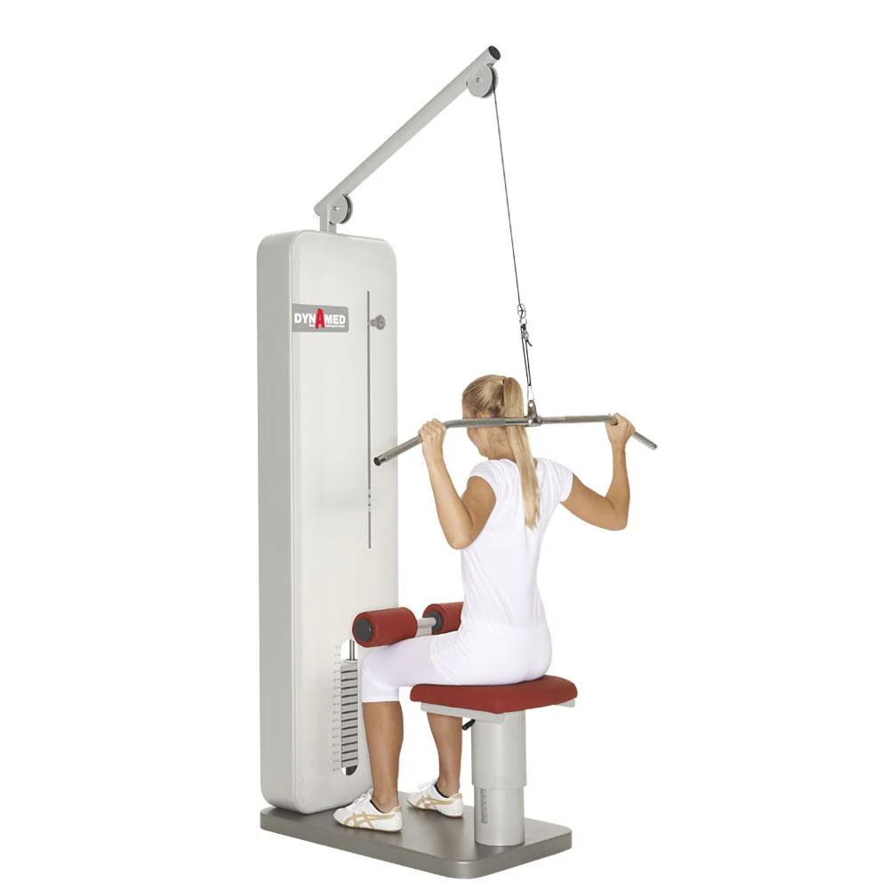 Dynamed Zugapparat Vertikal mit Sitz, Latzug, Stolzenberg - NEU - Image 2