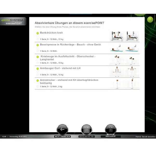 DynamedAktiv System - Trainingssteuerung - Image 3