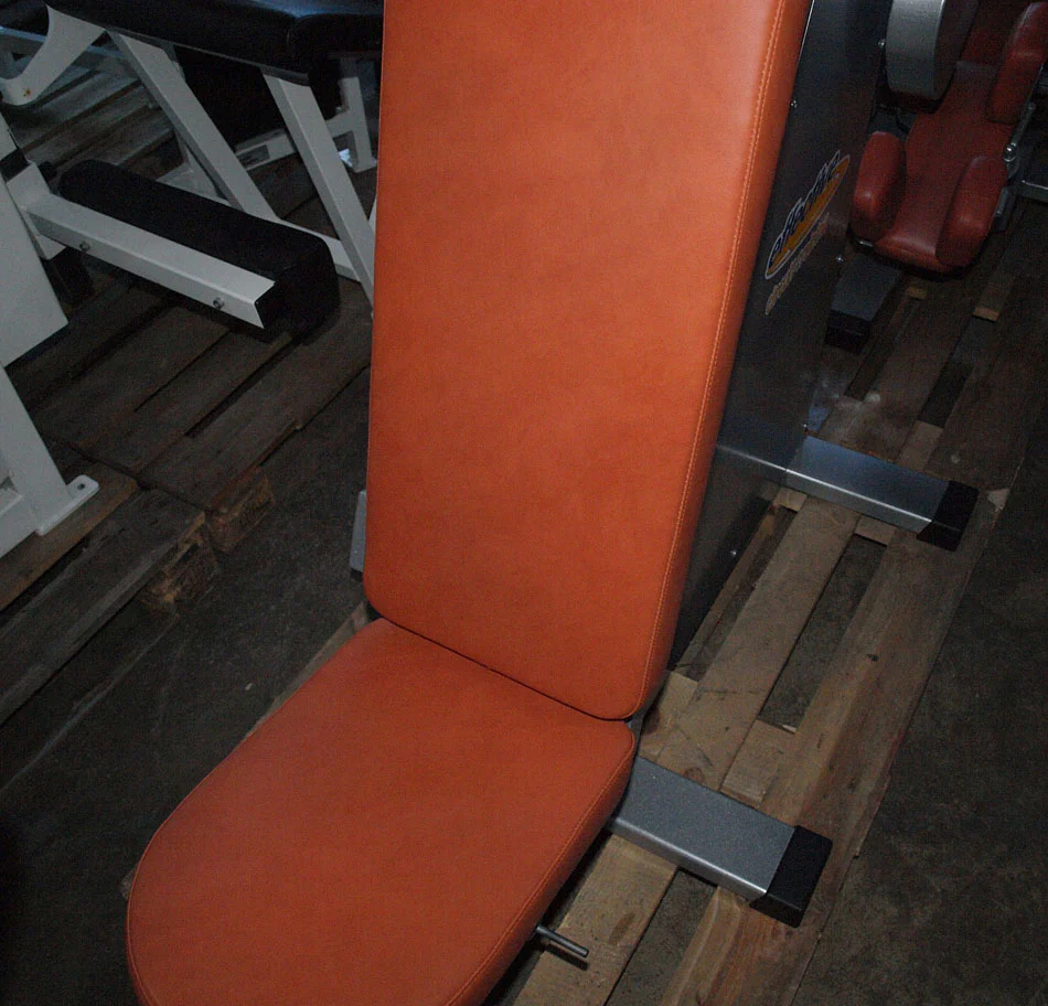 Effective Kraft-Ausdauer Zirkel - 9 Kraftegeräte, Gestell Silber, Polster Orange, gebraucht - Image 15