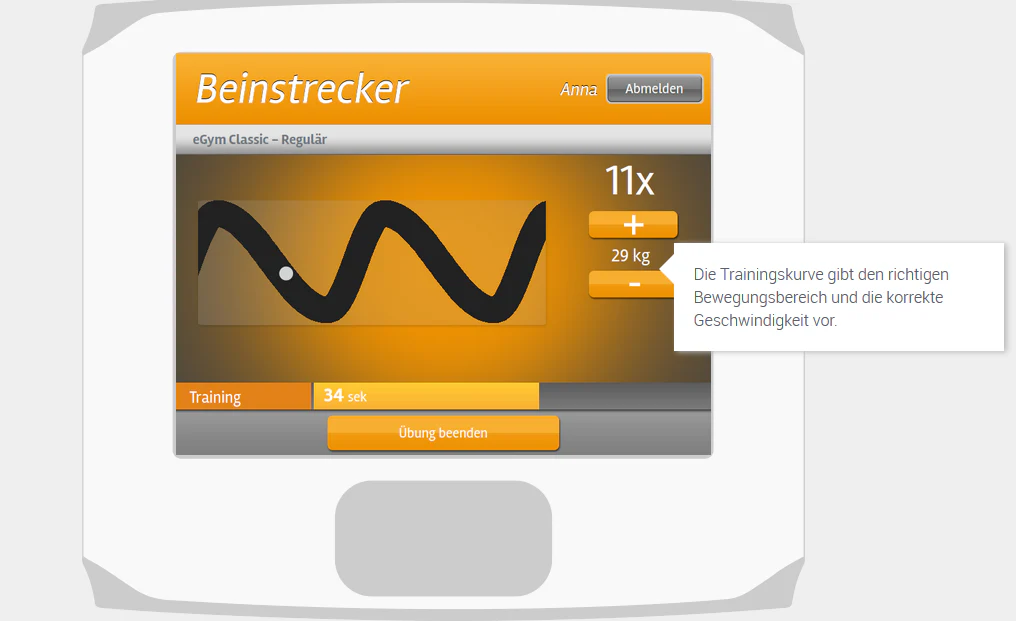 eGym Kraft Zirkel, 7 Geräte, inkl. Software und APP,  Baujahr 2016, gebraucht aber neuwertig - sehr guter Zustand - Image 6