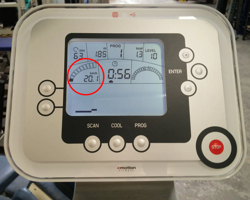 Emotion Fitness Motion Cycle 800 med, mit Testpaket, IPN-Lizenz, Ergometer, gebraucht - überholter Zustand - Image 5