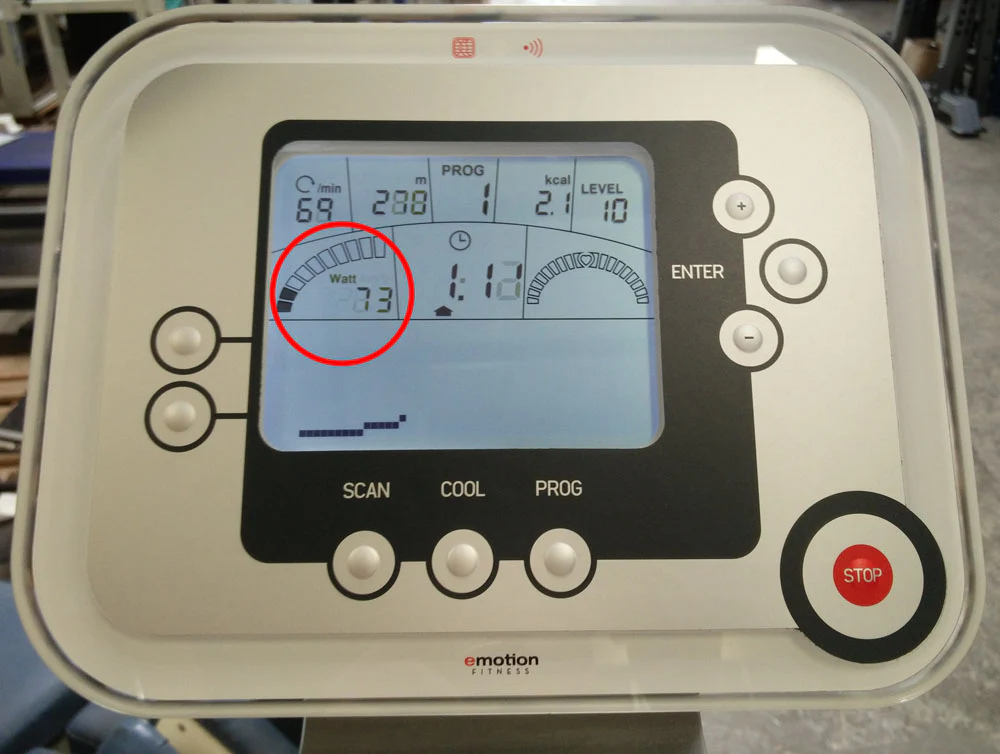Emotion Fitness Motion Cycle 800 med, mit Testpaket, IPN-Lizenz, Ergometer, gebraucht - überholter Zustand - Image 6