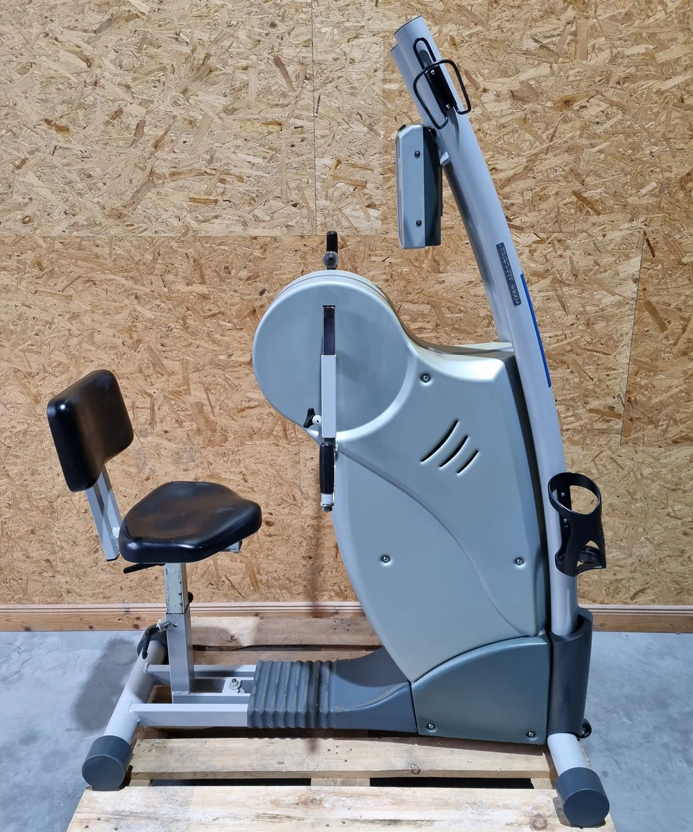 Ergo-Fit 3000 mit Rückenlehne, Oberkörpertrainer, Oberkörperergometer, Handergometer, Cardiotraining für Arme und Schulter, gebraucht - überholter Zustand - Image 3