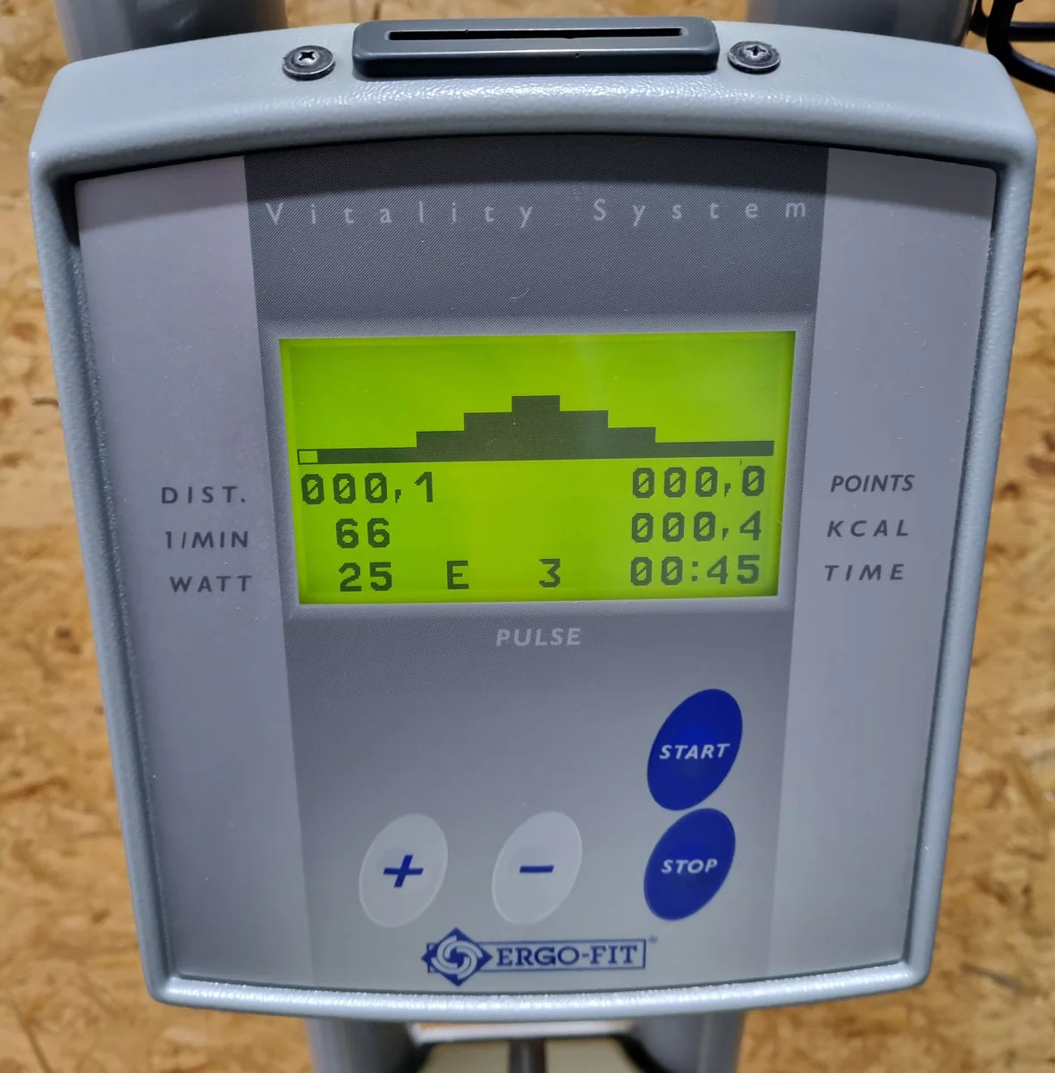 Ergo-Fit 3000 mit Rückenlehne, Oberkörpertrainer, Oberkörperergometer, Handergometer, Cardiotraining für Arme und Schulter, gebraucht - überholter Zustand - Image 8