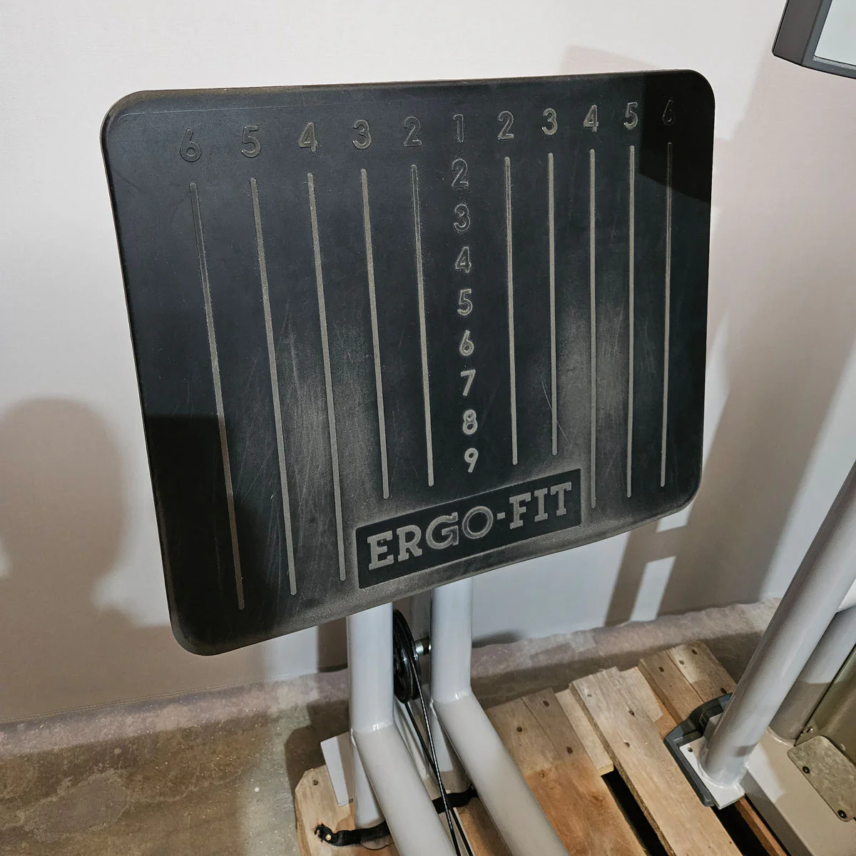 Ergo-Fit Funktionsstemme, Beinpresse verstellbar, 172,5kg Gewichtsblock, 4000 S MED Serie, MPG, Reha, Rahmenfarbe Silber, gebraucht - überholter Zustand - Image 13