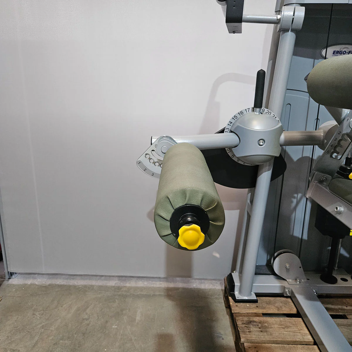 Ergo-Fit Leg Flexion 4100 S Med mit Display, Beinbeuger sitzend mit medizinischer Zulassung, MPG, Baujahr 2020, Rahmen Silber, gebraucht - überholter Zustand - Image 12