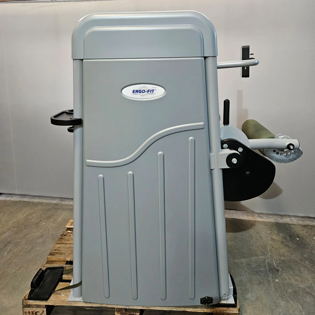 Ergo-Fit Leg Flexion 4100 S Med mit Display, Beinbeuger sitzend mit medizinischer Zulassung, MPG, Baujahr 2020, Rahmen Silber, gebraucht - überholter Zustand - Image 3
