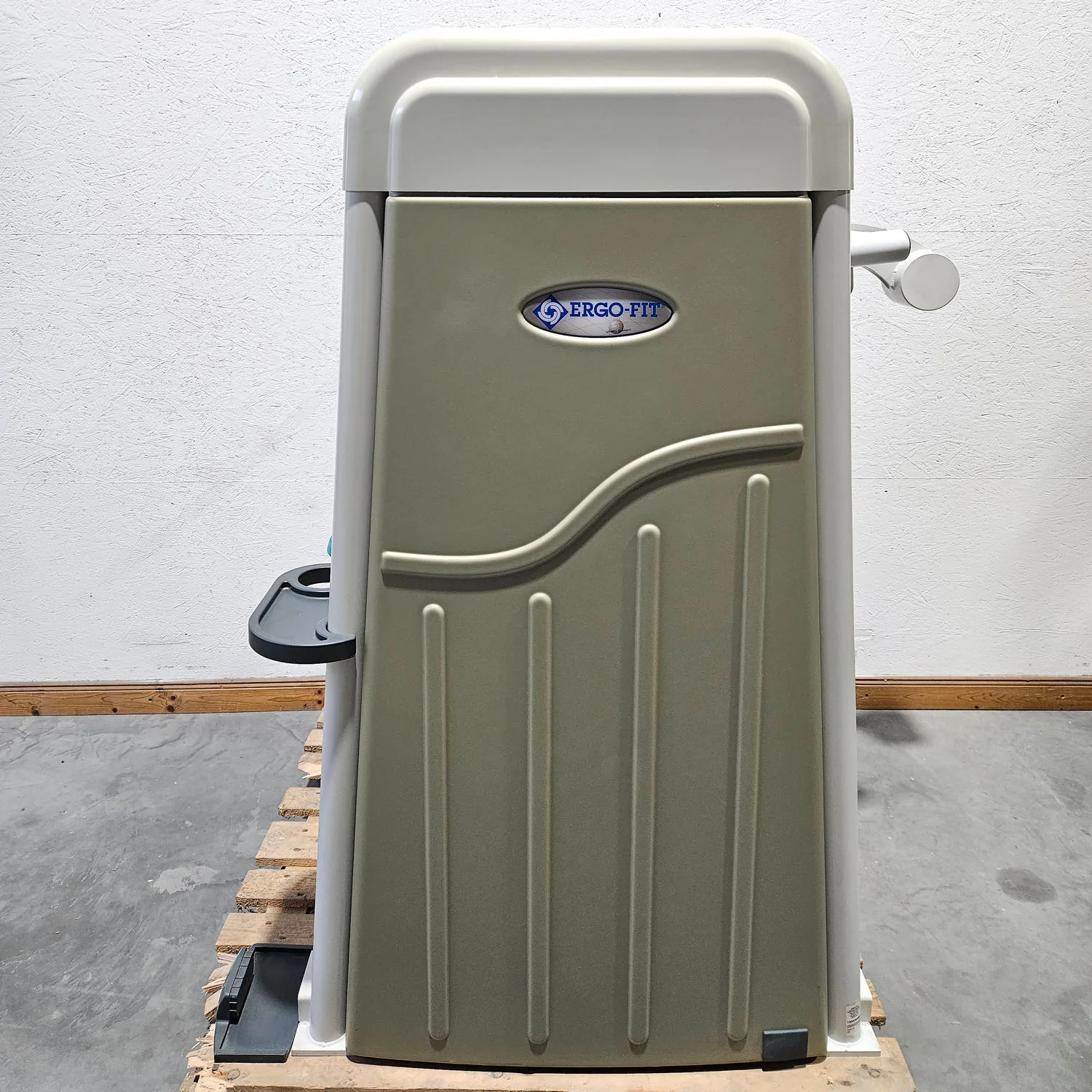 Ergo-Fit Schulterpresse, Shoulder Press, Überkopfdrücken, 4000 Serie, Rahmenfarbe Weiß, gebraucht - überholter Zustand - Image 4