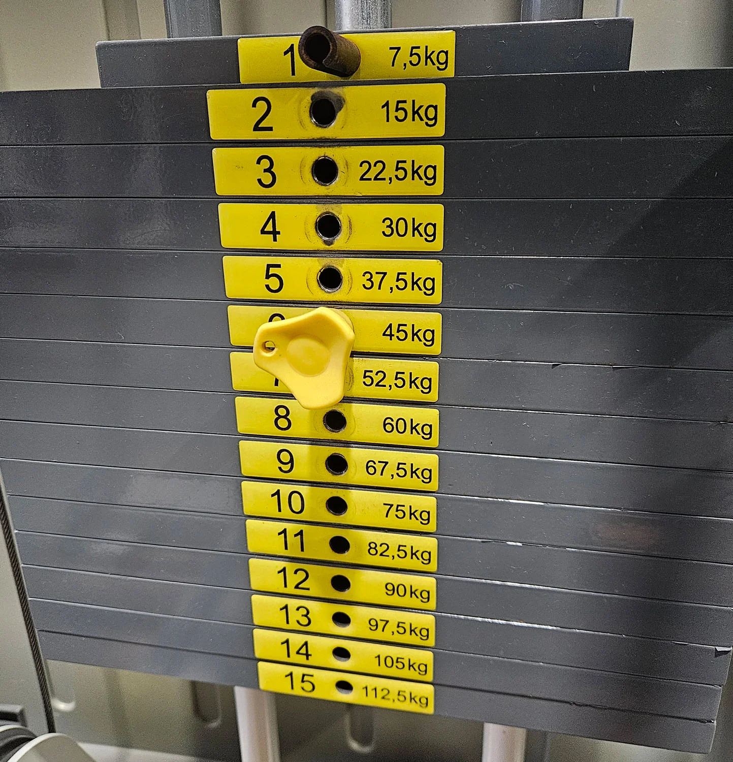 Ergo-Fit Schulterpresse, Shoulder Press, Überkopfdrücken, 4000 Serie, Rahmenfarbe Weiß, gebraucht - überholter Zustand - Image 8