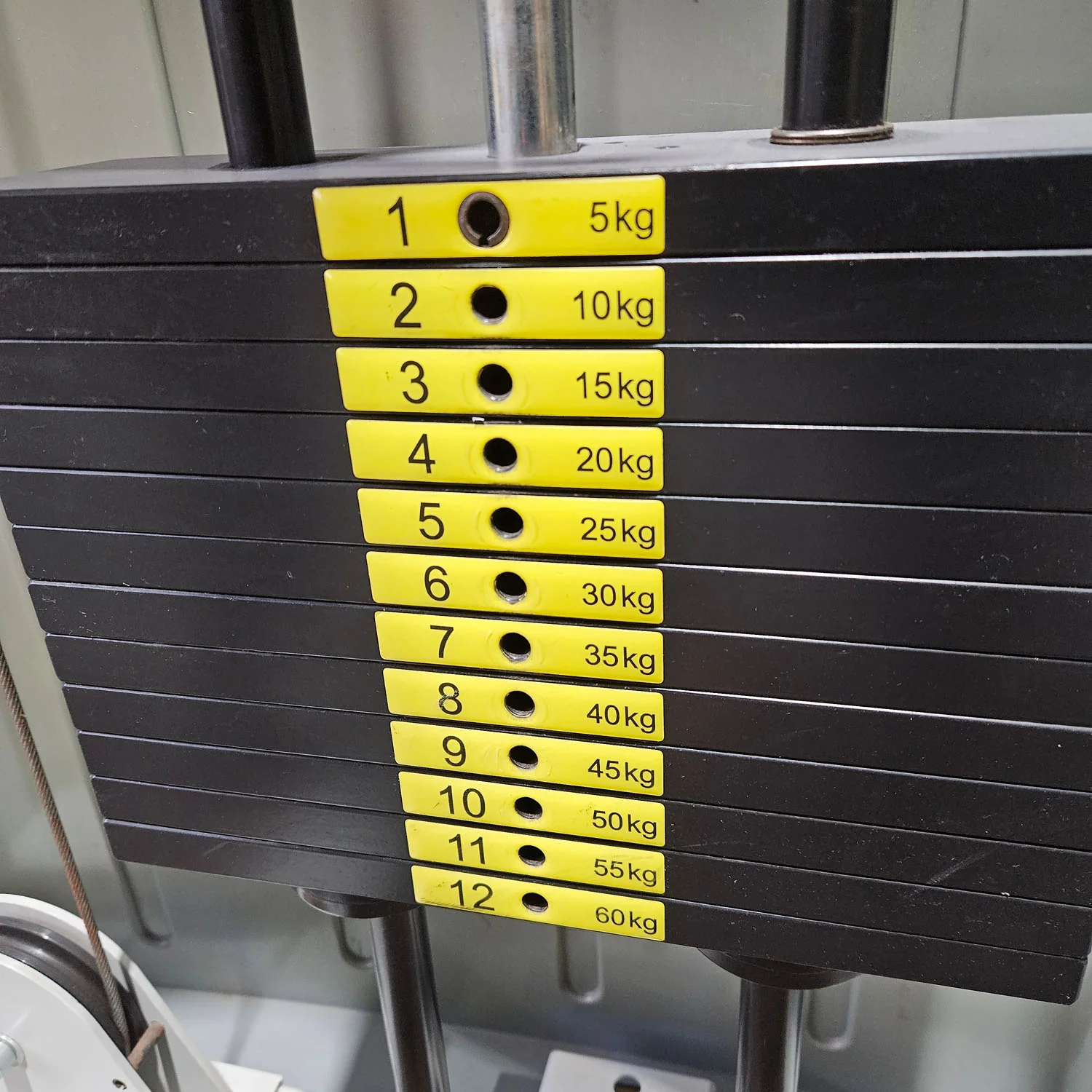 Ergo-Fit Trizepsmaschine horizontal, Triceps Extension, Armstrecker, 4000 Serie, Rahmenfarbe Weiß, gebraucht - überholter Zustand - Image 12