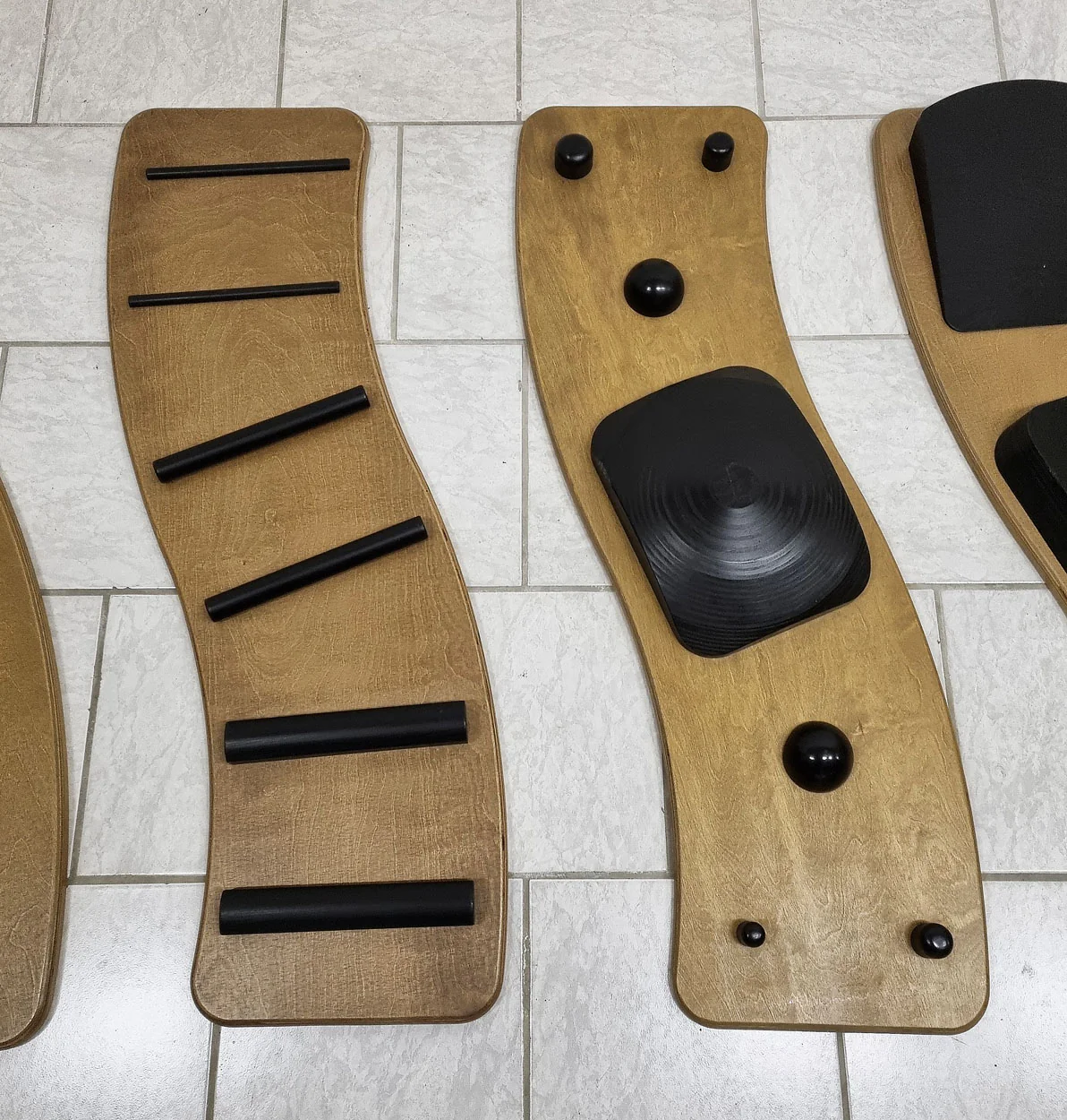 Extrafit Fuss-Zirkel, 7 Boards, Barfußpfad aus Holz, Fußzirkel, guter gebrauchter Zustand - Image 3