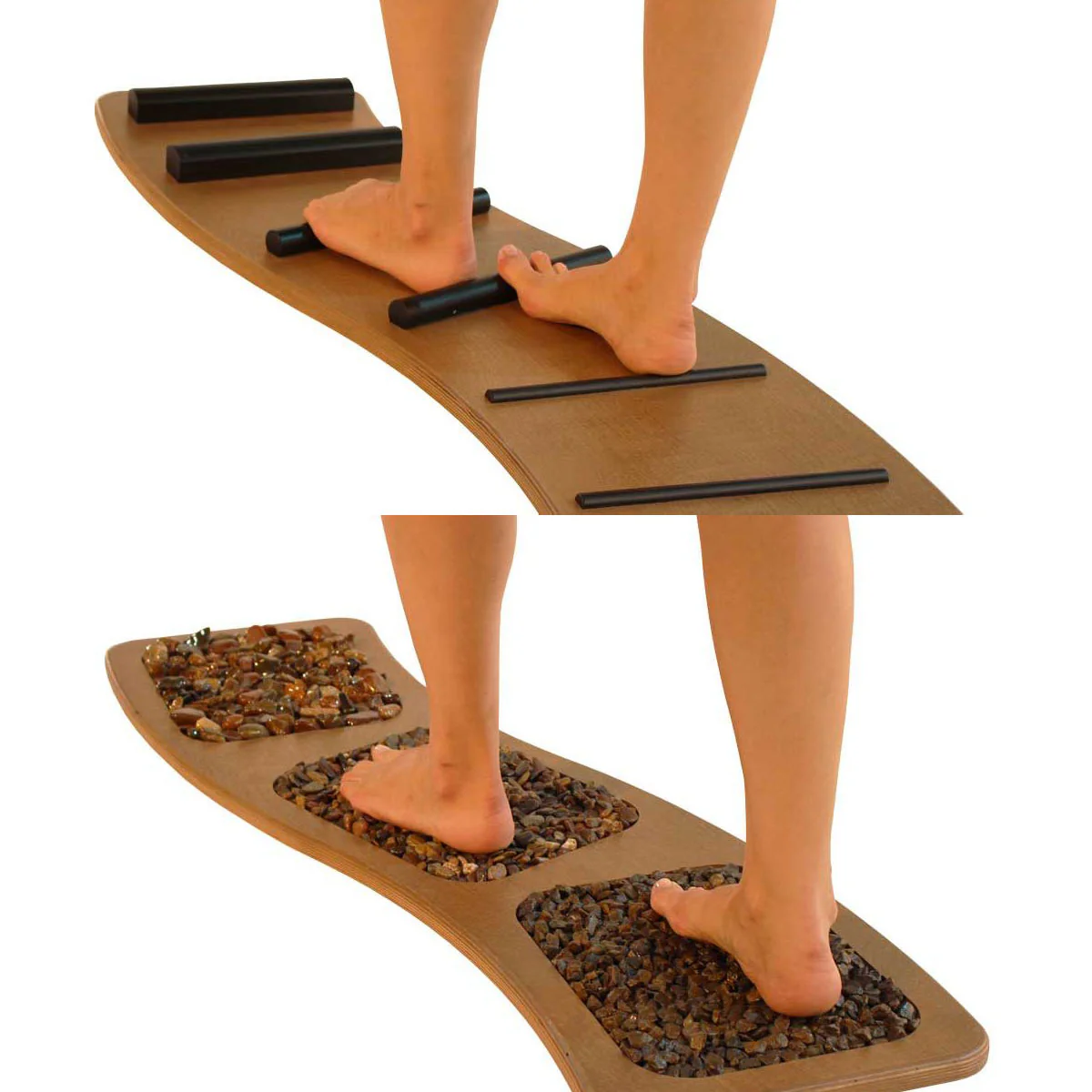 Extrafit Fuss-Zirkel, 7 Boards, Barfußpfad aus Holz, Fußzirkel, guter gebrauchter Zustand - Image 6
