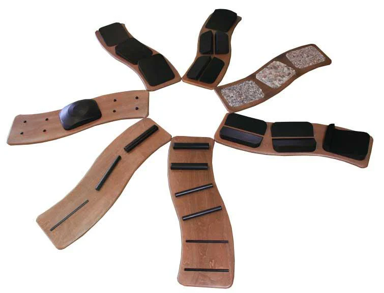 Extrafit Fuss-Zirkel, 7 Boards, Barfußpfad aus Holz, Fußzirkel, guter gebrauchter Zustand - Image 9