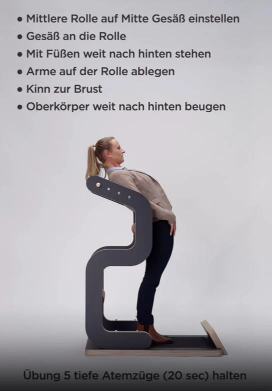 Five Konzept Business - Trainingsgerät zum dehnen und mobilisieren im Büro Office, gebraucht - geprüfter Zustand - Image 10