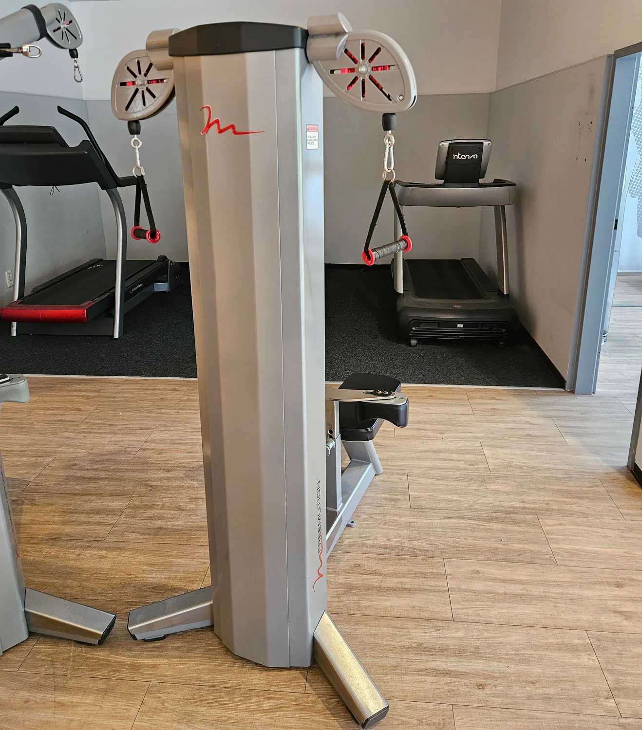 Freemotion Row G604 - Rudern am Kabel, Rudermaschine, Rücken Krafttrainingsgerät aus der Genesis Serie, Rahmenfarbe Silber, gebraucht - überholter Zustand - Image 5