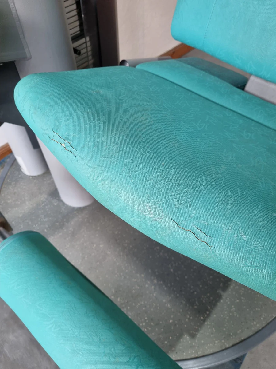 Frei Genius Beinstrecker verstellbar, Kniestrecker, Leg Extension, Rahmenfarbe Silber, gebraucht - überholter Zustand - Image 15