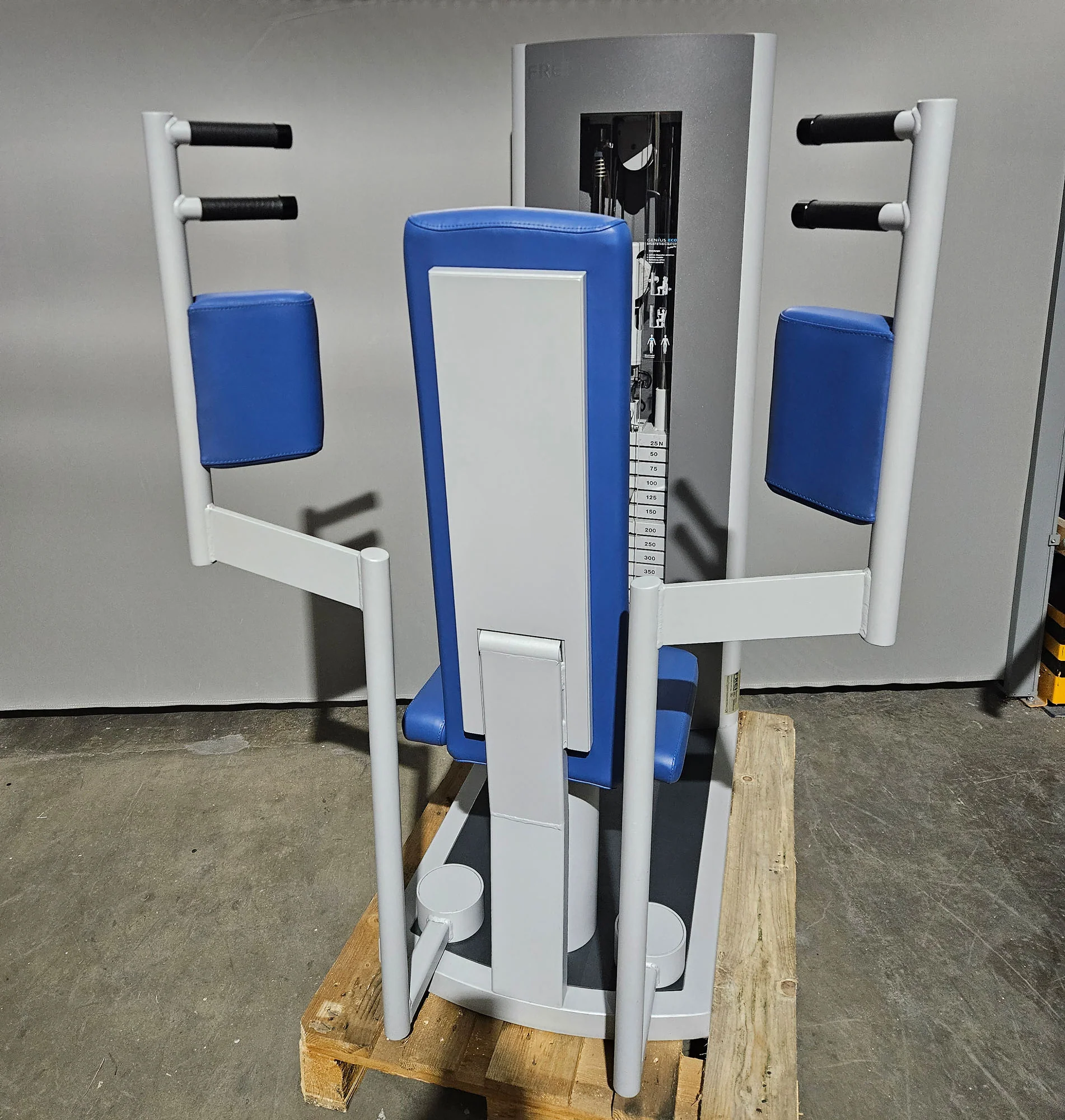 Frei Genius Eco 10er Gerätesatz, MPG, KGG, MED Zulassung, 10 Kraftgeräte im Set, Medical Physio Serie, Silber, gebraucht - überholter Zustand - Image 14