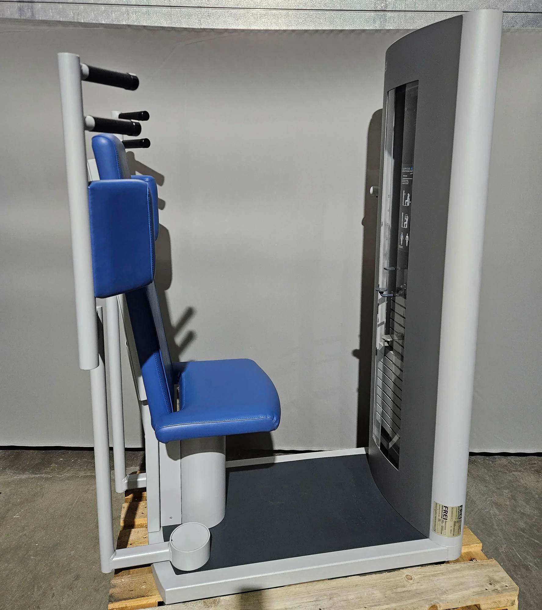 Frei Genius Eco 10er Gerätesatz, MPG, KGG, MED Zulassung, 10 Kraftgeräte im Set, Medical Physio Serie, Silber, gebraucht - überholter Zustand - Image 15