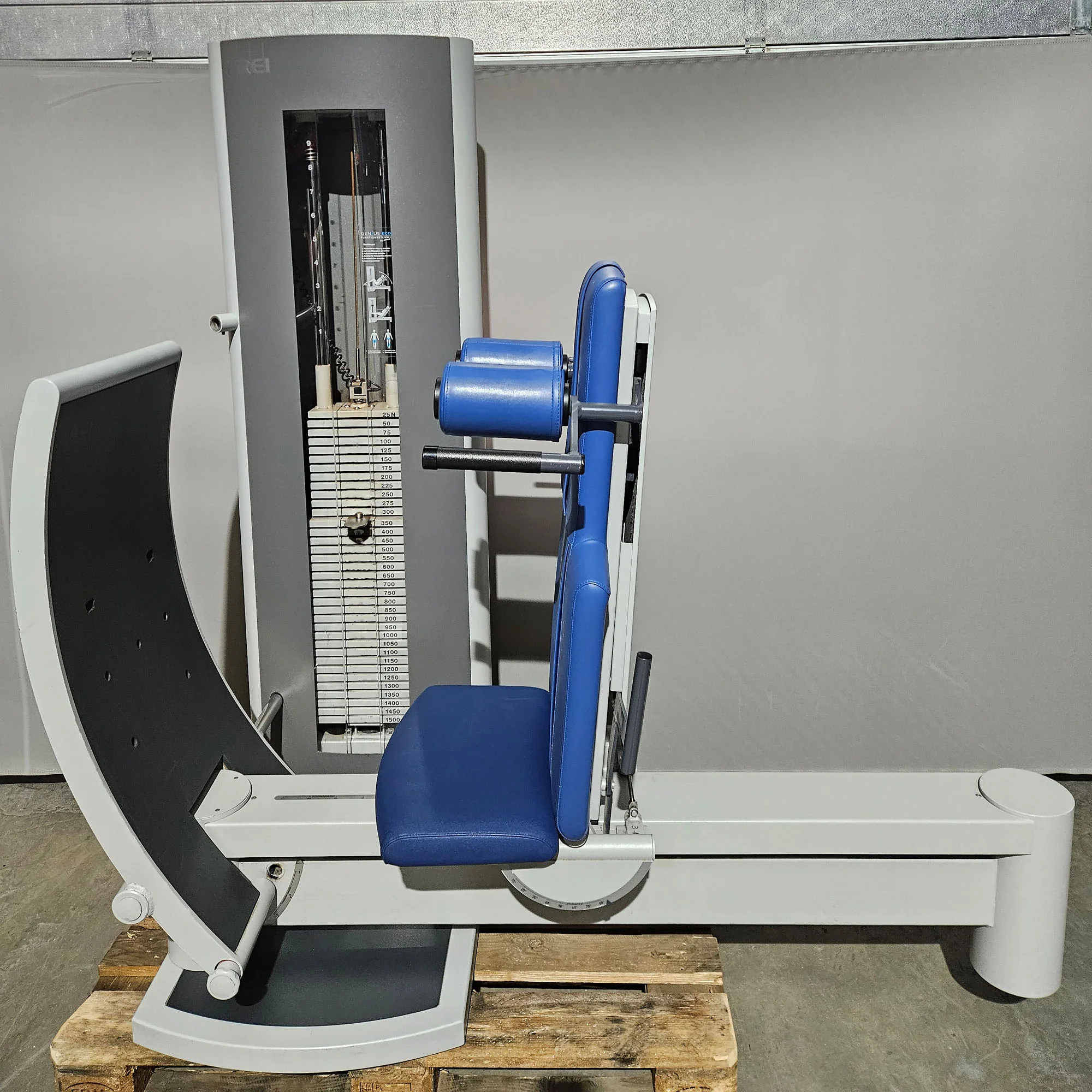 Frei Genius Eco 10er Gerätesatz, MPG, KGG, MED Zulassung, 10 Kraftgeräte im Set, Medical Physio Serie, Silber, gebraucht - überholter Zustand - Image 16