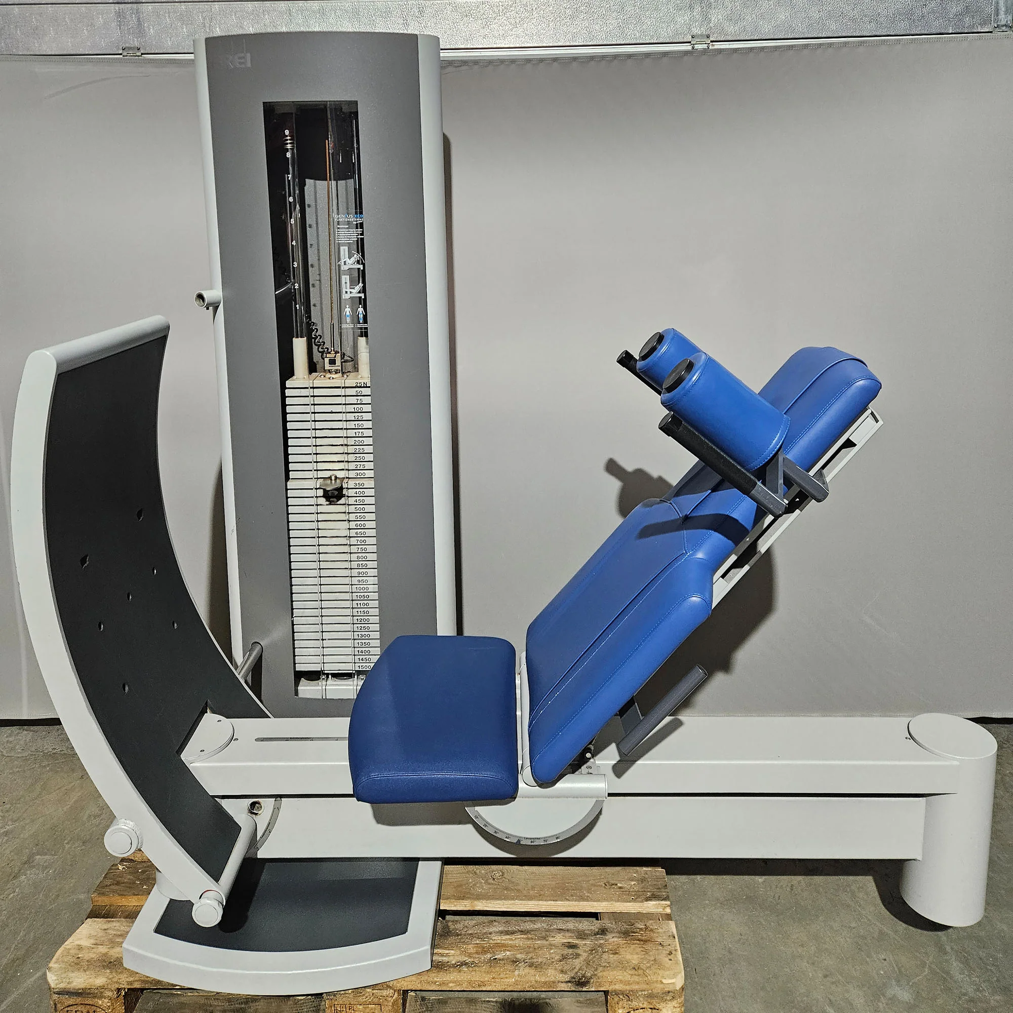 Frei Genius Eco 10er Gerätesatz, MPG, KGG, MED Zulassung, 10 Kraftgeräte im Set, Medical Physio Serie, Silber, gebraucht - überholter Zustand - Image 17