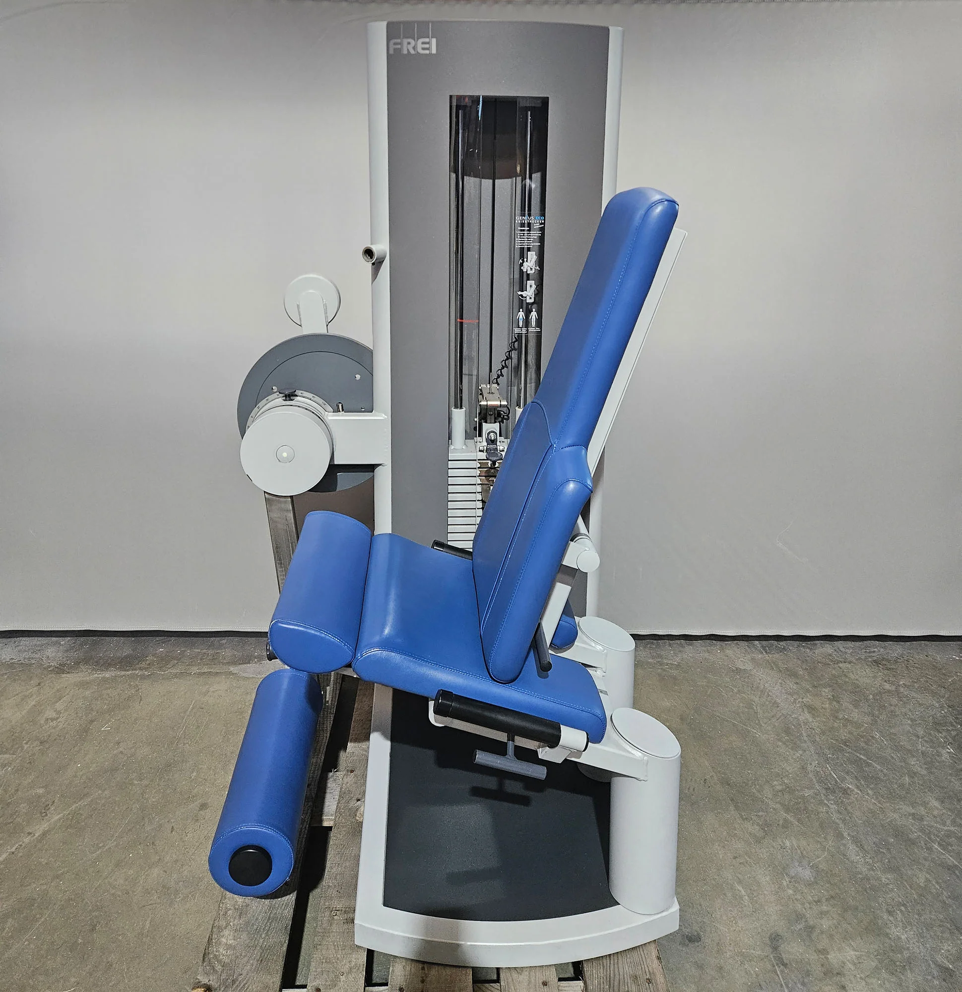 Frei Genius Eco 10er Gerätesatz, MPG, KGG, MED Zulassung, 10 Kraftgeräte im Set, Medical Physio Serie, Silber, gebraucht - überholter Zustand - Image 22