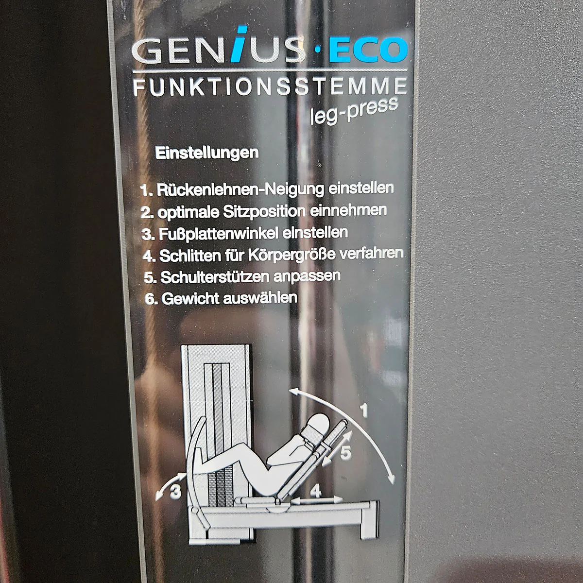Frei Genius Eco 10er Gerätesatz, MPG, KGG, MED Zulassung, 10 Kraftgeräte im Set, Medical Physio Serie, Silber, gebraucht - überholter Zustand - Image 26