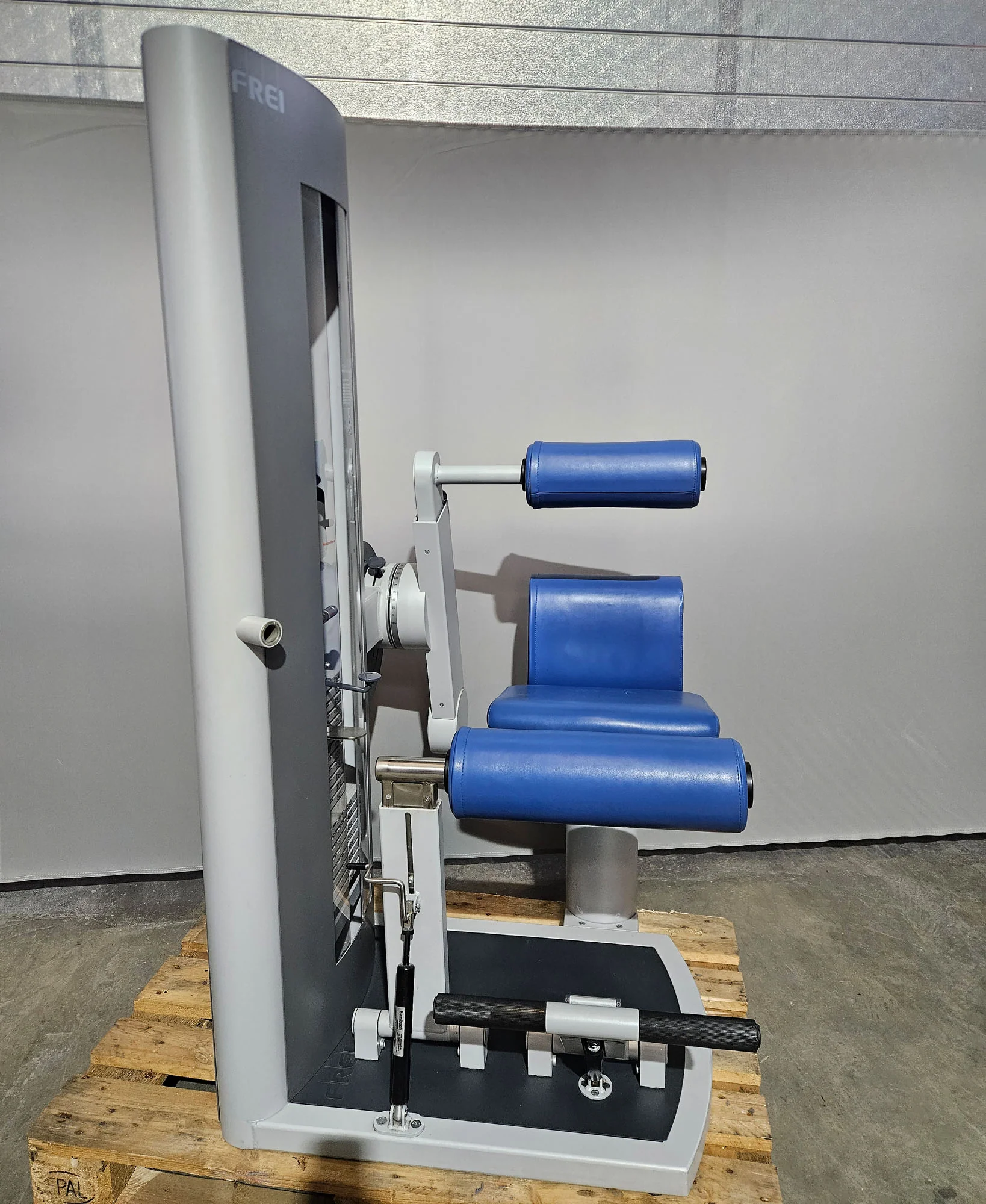 Frei Genius Eco 10er Gerätesatz, MPG, KGG, MED Zulassung, 10 Kraftgeräte im Set, Medical Physio Serie, Silber, gebraucht - überholter Zustand - Image 8