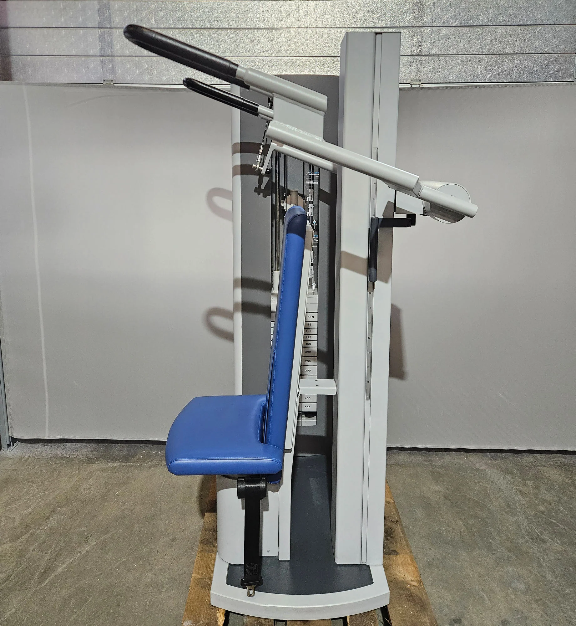 Frei Genius Eco 10er Gerätesatz, MPG, KGG, MED Zulassung, 10 Kraftgeräte im Set, Medical Physio Serie, Silber, gebraucht - überholter Zustand - Image 9