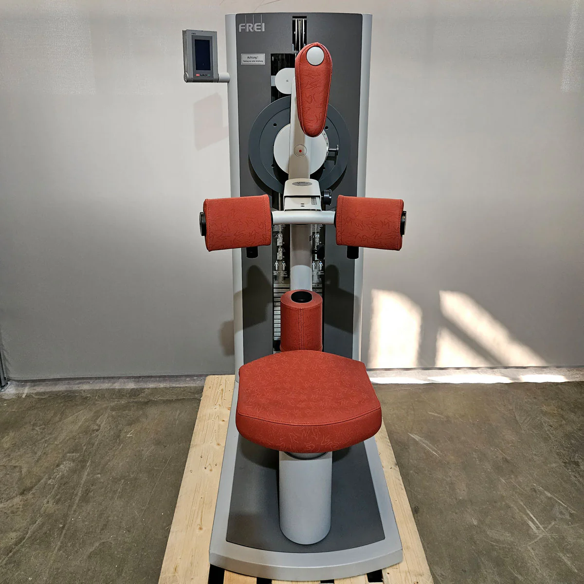 Frei Genius Eco 12er Gerätesatz, Optional mit smarten Displays, MPG, KGG, MED Zulassung, 12 Kraftgeräte im Set, Medical Physio Serie, Silber, gebraucht - überholter Zustand - Image 10