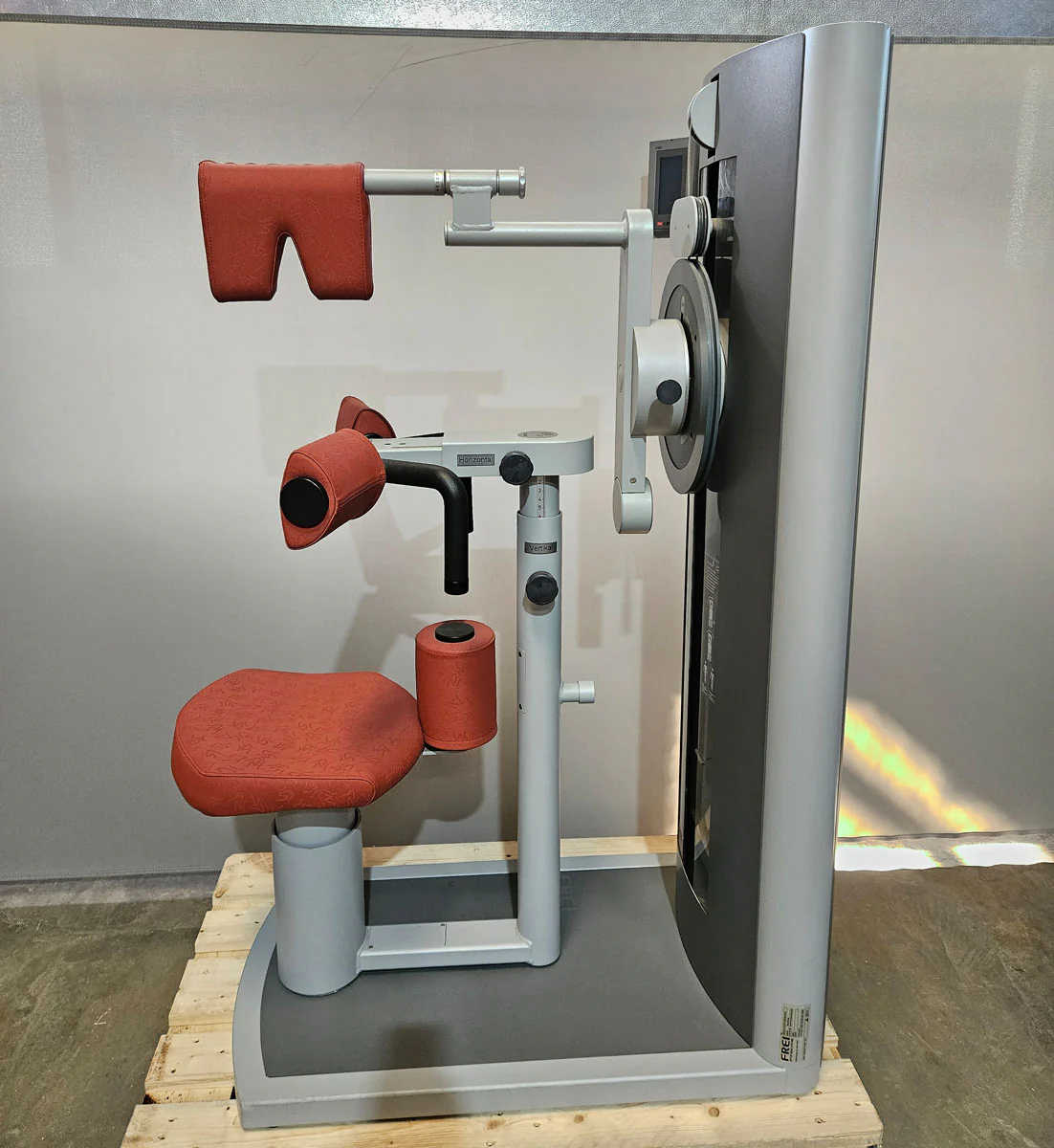 Frei Genius Eco 12er Gerätesatz, Optional mit smarten Displays, MPG, KGG, MED Zulassung, 12 Kraftgeräte im Set, Medical Physio Serie, Silber, gebraucht - überholter Zustand - Image 11
