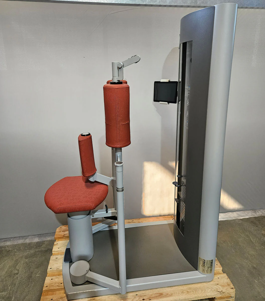 Frei Genius Eco 12er Gerätesatz, Optional mit smarten Displays, MPG, KGG, MED Zulassung, 12 Kraftgeräte im Set, Medical Physio Serie, Silber, gebraucht - überholter Zustand - Image 13